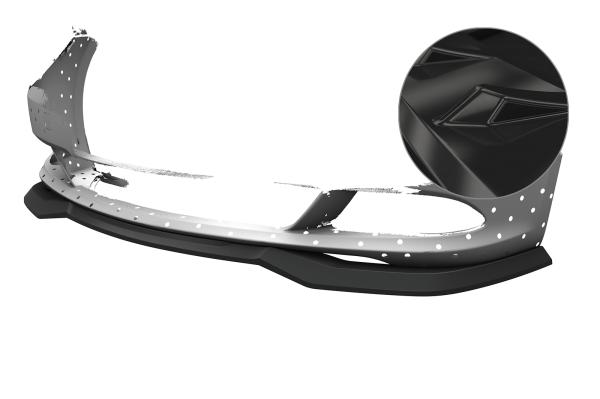 CSR Frontspoiler | Cup-Spoilerlippe mit ABE für BMW 6er E63 / E64 CSL854-G Glossy schwarz Hochglanz (keine Lackierung erforderlich)