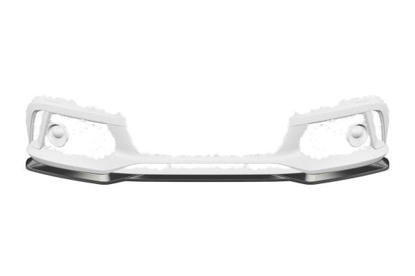 CSR Frontspoiler | Cup-Spoilerlippe mit ABE für Audi RS6 C7 CSL855-G Glossy schwarz Hochglanz (keine Lackierung erforderlich)