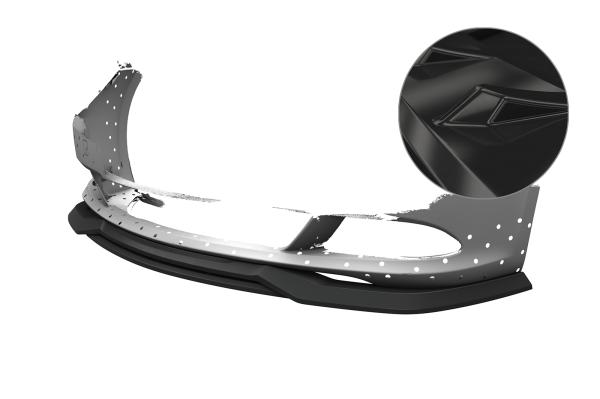 CSR Frontspoiler | Cup-Spoilerlippe mit ABE für BMW 6er E63 / E64 CSL856-G Glossy schwarz Hochglanz (keine Lackierung erforderlich)