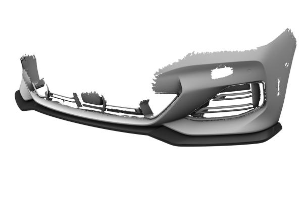 CSR Frontspoiler | Cup-Spoilerlippe mit ABE für BMW 8er G14, G15, G16 CSL858-C Carbon Look Hochglanz (keine Lackierung erforderlich)