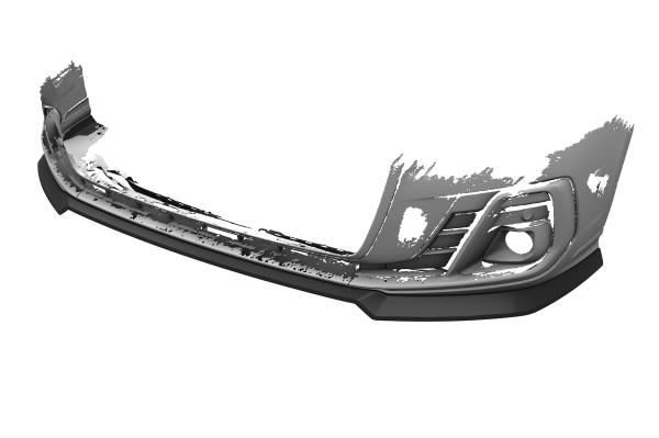 CSR Frontspoiler | Cup-Spoilerlippe mit ABE für Audi A8 D5 (Typ 4N/F8) CSL863-G Glossy schwarz Hochglanz (keine Lackierung erforderlich)