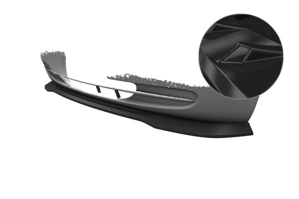 CSR Frontspoiler | Cup-Spoilerlippe mit ABE für Mercedes-Benz Viano W639 / V639 CSL864-G Glossy schwarz Hochglanz (keine Lackierung erforderlich)