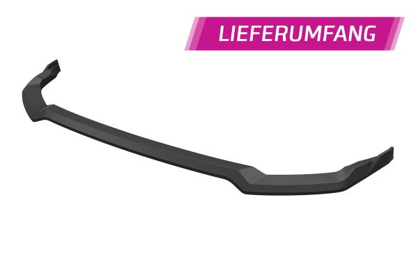 CSR Frontspoiler | Cup-Spoilerlippe mit ABE für Nissan Qashqai (J12) CSL866-C Carbon Look Hochglanz (keine Lackierung erforderlich)