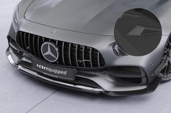 CSR Frontspoiler | Cup-Spoilerlippe mit ABE für Mercedes Benz AMG GT (190) CSL874-S strukturiert schwarz matt (keine Lackierung erforderlich)