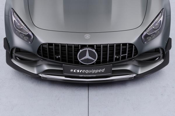 CSR Frontspoiler | Cup-Spoilerlippe mit ABE für Mercedes Benz AMG GT (190) CSL874-G Glossy schwarz Hochglanz (keine Lackierung erforderlich)