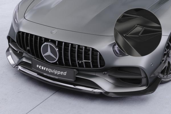 CSR Frontspoiler | Cup-Spoilerlippe mit ABE für Mercedes Benz AMG GT (190) CSL874-G Glossy schwarz Hochglanz (keine Lackierung erforderlich)