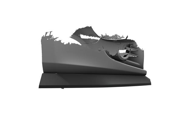 CSR Frontspoiler | Cup-Spoilerlippe mit ABE für VW Golf 6 (Typ 5K1) CSL877-C Carbon Look Hochglanz (keine Lackierung erforderlich)