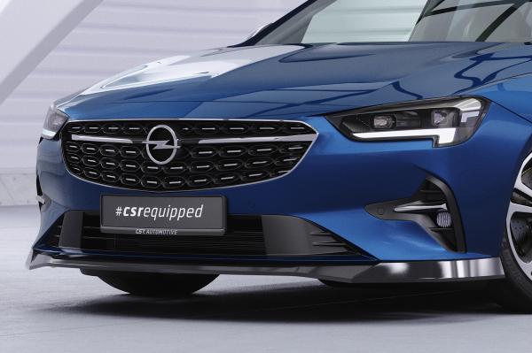 CSR Frontspoiler | Cup-Spoilerlippe mit ABE für Opel Insignia B CSL882-S strukturiert schwarz matt (keine Lackierung erforderlich)