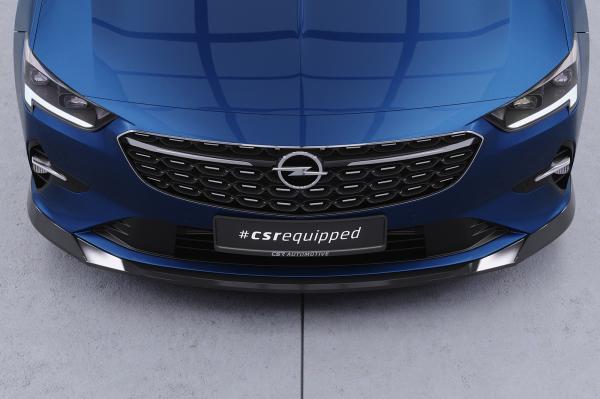 CSR Frontspoiler | Cup-Spoilerlippe mit ABE für Opel Insignia B CSL882-S strukturiert schwarz matt (keine Lackierung erforderlich)