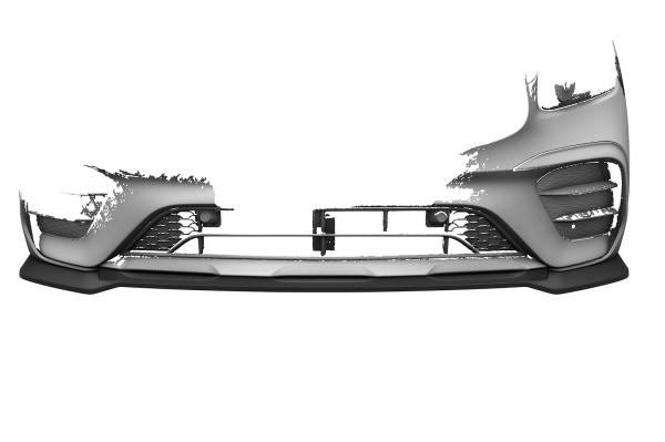 CSR Frontspoiler | Cup-Spoilerlippe mit ABE für Mercedes Benz GLB X247 CSL884-S strukturiert schwarz matt (keine Lackierung erforderlich)
