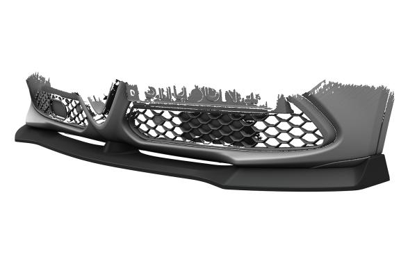 CSR Frontspoiler | Cup-Spoilerlippe mit ABE für Alfa Romeo Stelvio CSL886-L Lackierung erforderlich (unlackiert roh)