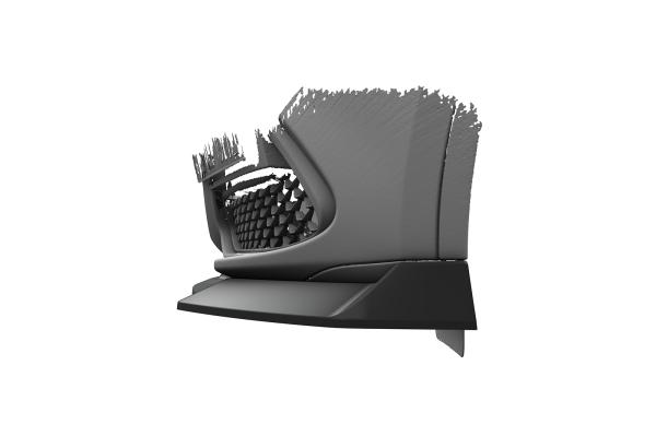 CSR Frontspoiler | Cup-Spoilerlippe mit ABE für Alfa Romeo Stelvio CSL886-L Lackierung erforderlich (unlackiert roh)