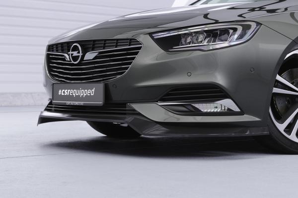 CSR Frontspoiler | Cup-Spoilerlippe mit ABE für Opel Insignia B CSL889-C Carbon Look Hochglanz (keine Lackierung erforderlich)