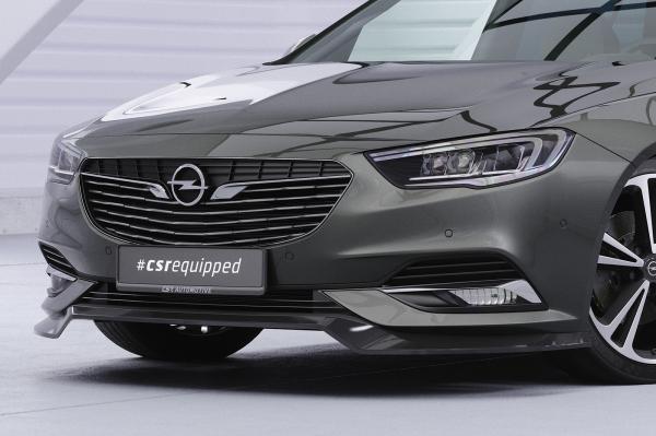 CSR Frontspoiler | Cup-Spoilerlippe mit ABE für Opel Insignia B CSL889-C Carbon Look Hochglanz (keine Lackierung erforderlich)