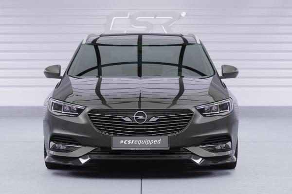 CSR Frontspoiler | Cup-Spoilerlippe mit ABE für Opel Insignia B CSL889-C Carbon Look Hochglanz (keine Lackierung erforderlich)