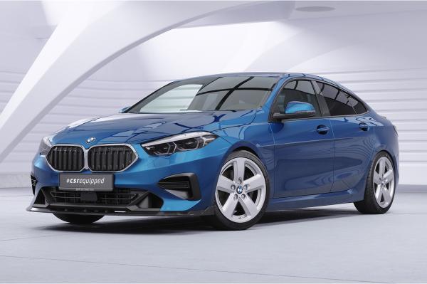 CSR Frontspoiler | Cup-Spoilerlippe mit ABE für BMW 2er F44 CSL891-C Carbon Look Hochglanz (keine Lackierung erforderlich)