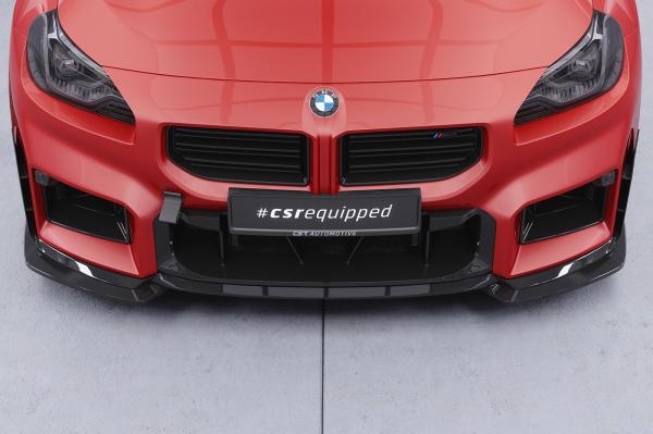CSR Frontspoiler | Cup-Spoilerlippe mit ABE für BMW M2 G87 CSL894-L Lackierung erforderlich (unlackiert roh)
