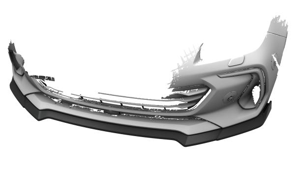 CSR Frontspoiler | Cup-Spoilerlippe mit ABE für Subaru BRZ 2 CSL900-C Carbon Look Hochglanz (keine Lackierung erforderlich)