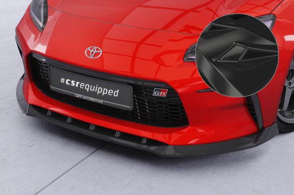 CSR Frontspoiler | Cup-Spoilerlippe mit ABE für Toyota GR86 CSL901-G Glossy schwarz Hochglanz (keine Lackierung erforderlich)