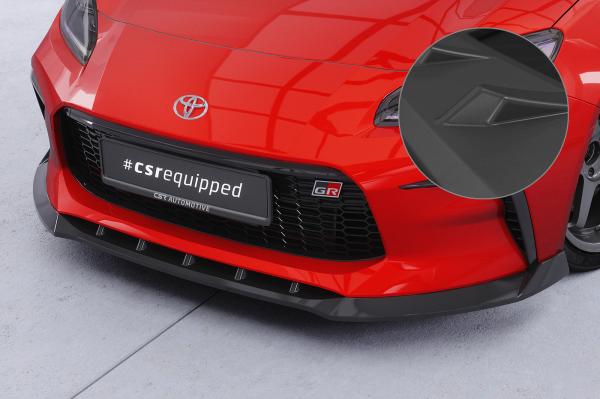 CSR Frontspoiler | Cup-Spoilerlippe mit ABE für Toyota GR86 CSL901-L Lackierung erforderlich (unlackiert roh)