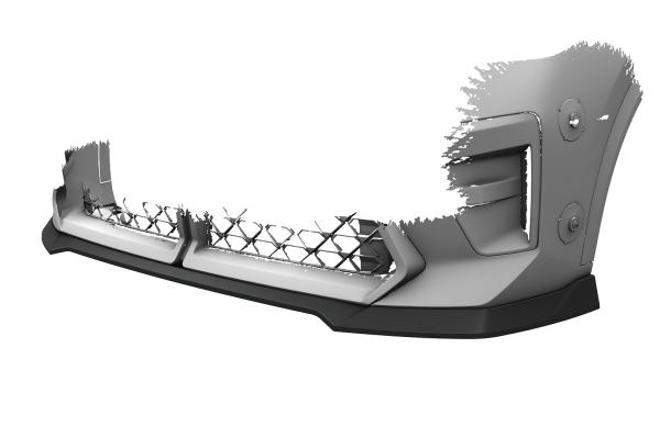 CSR Frontspoiler | Cup-Spoilerlippe mit ABE für BMW X2 / iX2 (U10) CSL907-S strukturiert schwarz matt (keine Lackierung erforderlich)