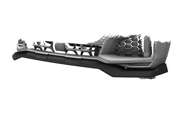 CSR Frontspoiler | Cup-Spoilerlippe mit ABE für BMW X6 (G06) Basis CSL909-G Glossy schwarz Hochglanz (keine Lackierung erforderlich)