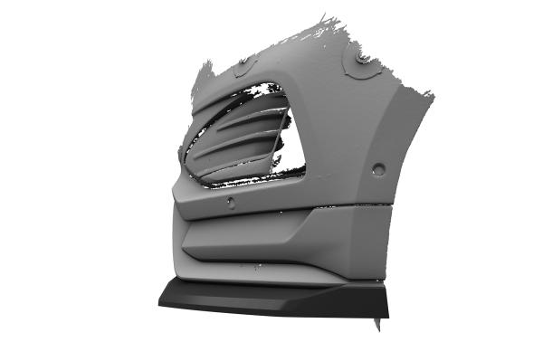 CSR Frontspoiler | Cup-Spoilerlippe mit ABE für Ford Edge MK2 ST-Line CSL912-S strukturiert schwarz matt (keine Lackierung erforderlich)