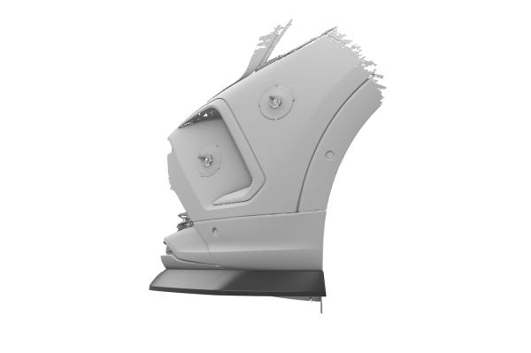 CSR Frontspoiler | Cup-Spoilerlippe mit ABE für Opel Grandland 1.Gen (P1UO) CSL913-G Glossy schwarz Hochglanz (keine Lackierung erforderlich)