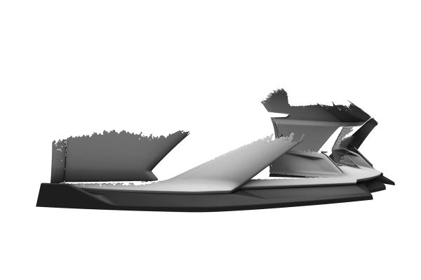 CSR Frontspoiler | Cup-Spoilerlippe mit ABE für Lamborghini Huracan CSL915-C Carbon Look Hochglanz (keine Lackierung erforderlich)