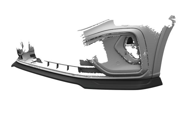 CSR Frontspoiler | Cup-Spoilerlippe mit ABE für VW Taigo (Typ CS) CSL924-G Glossy schwarz Hochglanz (keine Lackierung erforderlich)