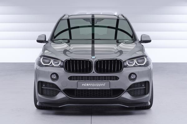 CSR Frontspoiler | Cup-Spoilerlippe mit ABE für BMW X5 (F15) M-Paket CSL934-L Lackierung erforderlich (unlackiert roh)