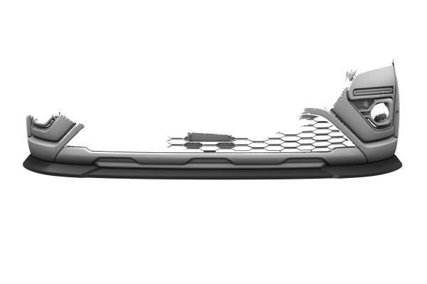 CSR Frontspoiler | Cup-Spoilerlippe mit ABE für Dacia Jogger CSL935-C Carbon Look Hochglanz (keine Lackierung erforderlich)