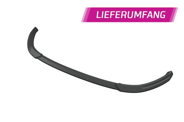 CSR Frontspoiler | Cup-Spoilerlippe mit ABE für Dacia Jogger CSL935-C Carbon Look Hochglanz (keine Lackierung erforderlich)