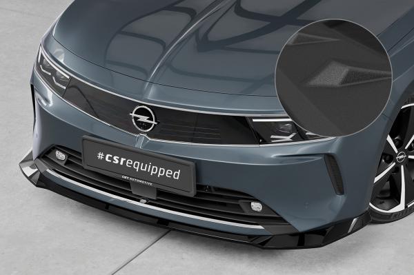 CSR Frontspoiler | Cup-Spoilerlippe mit ABE für Opel Astra L Sports Tourer CSL937-S strukturiert schwarz matt (keine Lackierung erforderlich)