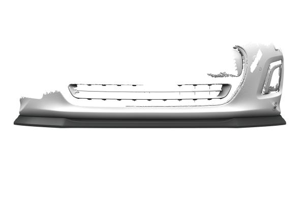 CSR Frontspoiler | Cup-Spoilerlippe mit ABE für Peugeot 308CC CSL938-G Glossy schwarz Hochglanz (keine Lackierung erforderlich)