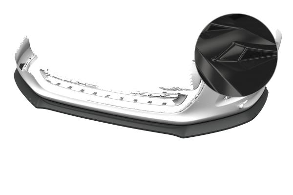 CSR Frontspoiler | Cup-Spoilerlippe mit ABE für Peugeot 308CC CSL938-G Glossy schwarz Hochglanz (keine Lackierung erforderlich)