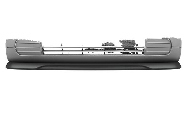 CSR Frontspoiler | Cup-Spoilerlippe mit ABE für Audi A2 (8Z) CSL942-L Lackierung erforderlich (unlackiert roh)