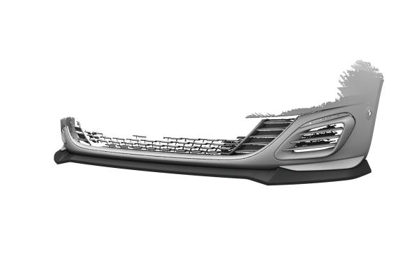 CSR Frontspoiler | Cup-Spoilerlippe mit ABE für Peugeot 308 GTi CSL944-G Glossy schwarz Hochglanz (keine Lackierung erforderlich)