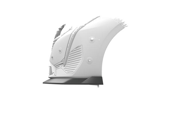 CSR Frontspoiler | Cup-Spoilerlippe mit ABE für Peugeot 308 (P51) CSL945-C Carbon Look Hochglanz (keine Lackierung erforderlich)