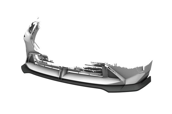 CSR Frontspoiler | Cup-Spoilerlippe mit ABE für BMW 1er F70 / 2er F74  CSL949-C Carbon Look Hochglanz (keine Lackierung erforderlich)