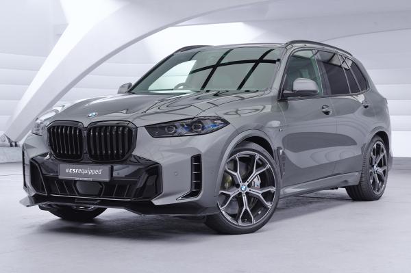 CSR Frontspoiler | Cup-Spoilerlippe mit ABE für BMW X5 G05 CSL951-C Carbon Look Hochglanz (keine Lackierung erforderlich)