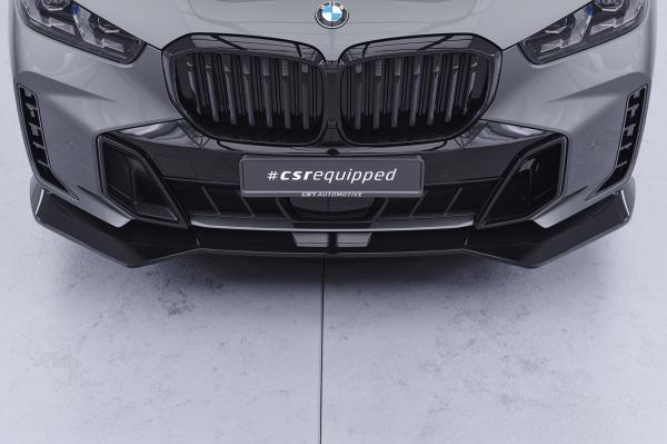 CSR Frontspoiler | Cup-Spoilerlippe mit ABE für BMW X5 G05 CSL951-C Carbon Look Hochglanz (keine Lackierung erforderlich)