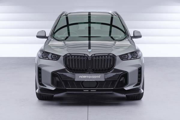 CSR Frontspoiler | Cup-Spoilerlippe mit ABE für BMW X5 G05 CSL951-C Carbon Look Hochglanz (keine Lackierung erforderlich)