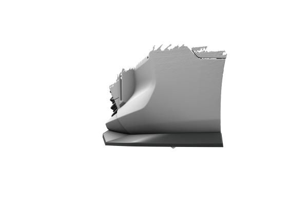 CSR Frontspoiler | Cup-Spoilerlippe mit ABE für Citroen Berlingo 3 (K9) CSL957-G Glossy schwarz Hochglanz (keine Lackierung erforderlich)