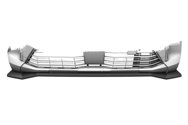 CSR Frontspoiler | Cup-Spoilerlippe mit ABE für Citroen Berlingo 3 (K9) CSL957-G Glossy schwarz Hochglanz (keine Lackierung erforderlich)