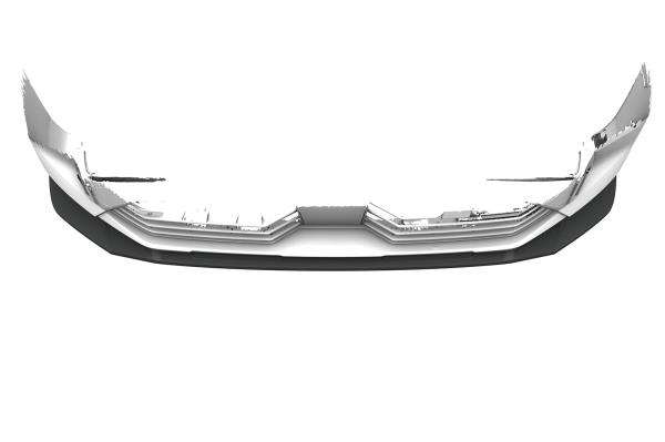 CSR Frontspoiler | Cup-Spoilerlippe mit ABE für Citroen Berlingo 3 (K9) CSL957-G Glossy schwarz Hochglanz (keine Lackierung erforderlich)
