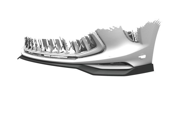 CSR Frontspoiler | Cup-Spoilerlippe mit ABE für DFSK Forthing 4-U-Tour CSL959-C Carbon Look Hochglanz (keine Lackierung erforderlich)