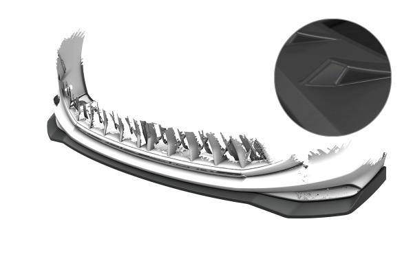 CSR Frontspoiler | Cup-Spoilerlippe mit ABE für DFSK Forthing 4-U-Tour CSL959-L Lackierung erforderlich (unlackiert roh)