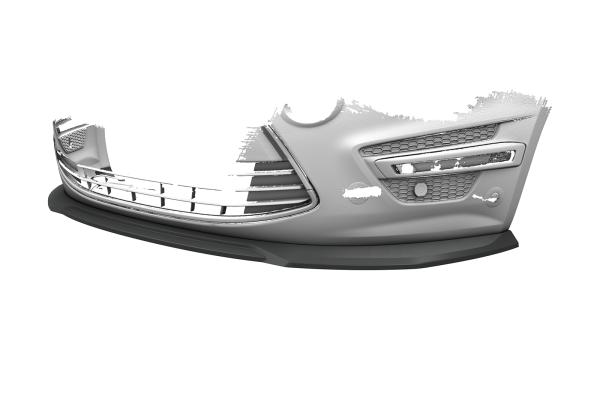 CSR Frontspoiler | Cup-Spoilerlippe mit ABE für Ford S-Max MK1 (WA6) CSL960-G Glossy schwarz Hochglanz (keine Lackierung erforderlich)