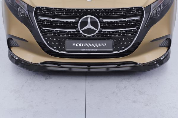 CSR Frontspoiler | Cup-Spoilerlippe mit ABE für Mercedes-Benz V-Klasse 447 CSL965-S strukturiert schwarz matt (keine Lackierung erforderlich)